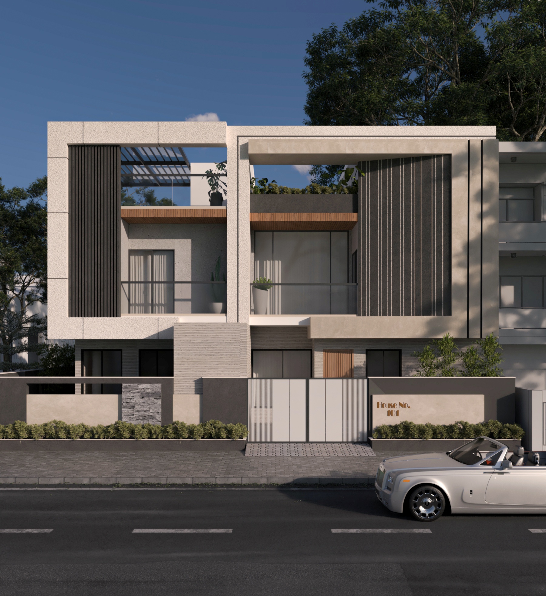 Shreeji Villa Facade